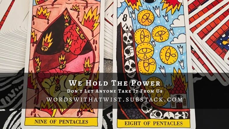 We Hold the Power – Don’t Let Anyone Take It Away